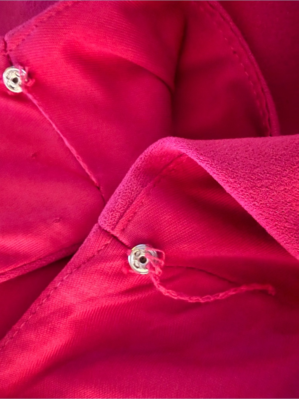 Betsey Johnson -Pink Open Back Dress Size 10 Cocktail Wedding Guest Fuchsia EUC - Picture 14 of 15